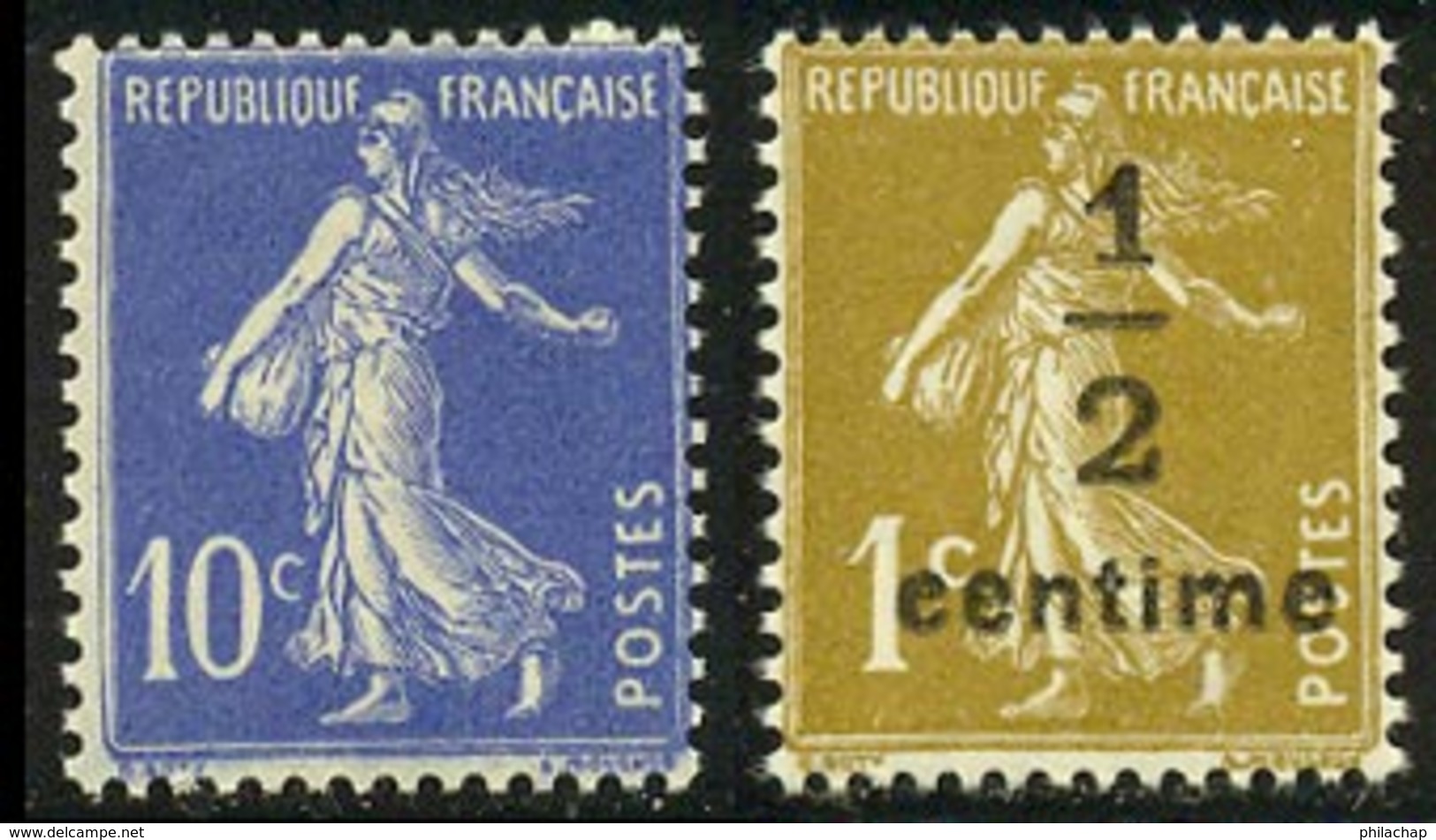 France 1932 Yvert 279 - 279A ** TB - Neufs