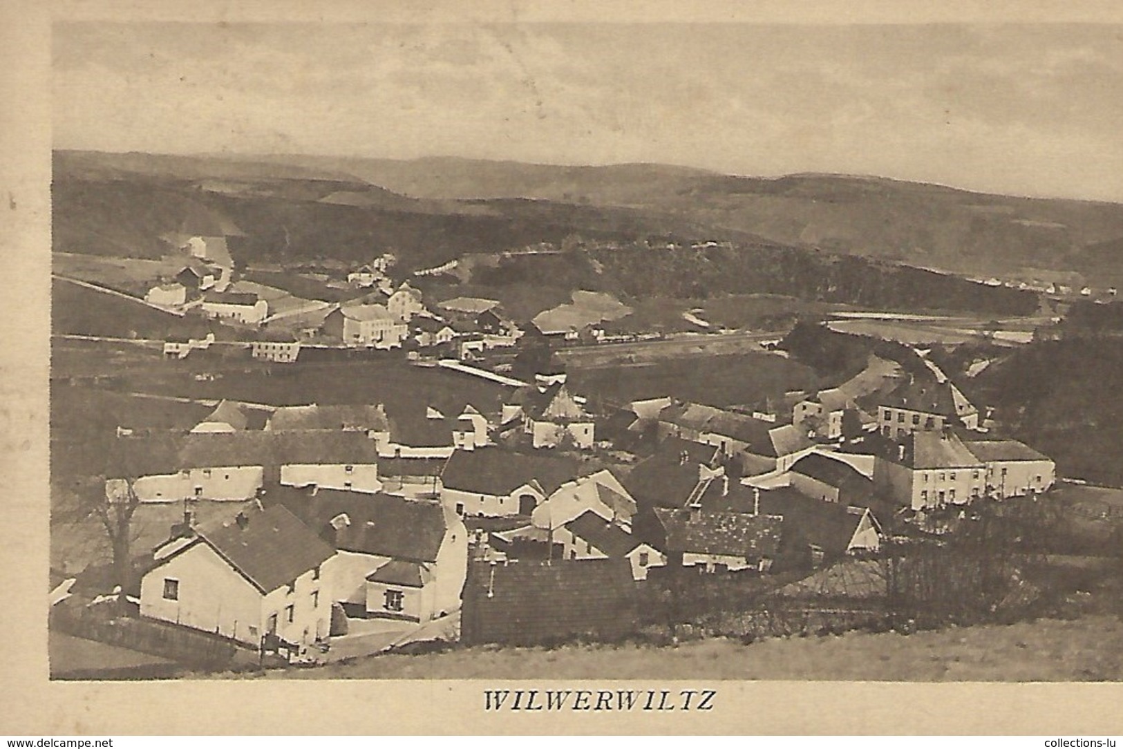 WILWERWILTZ  -  Panorama  Manufacture Et Cartes-Vue  Ed. Hansen , Mersch  2 Scans - Other & Unclassified