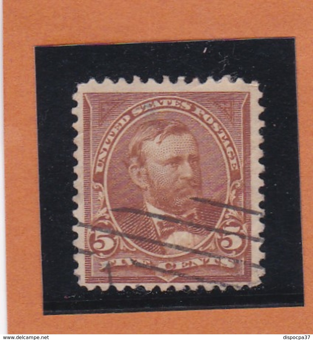 Etats-Unis  N°101 + Fleurons   - 1894 -  U. GRANT - Oblitérés - Usati