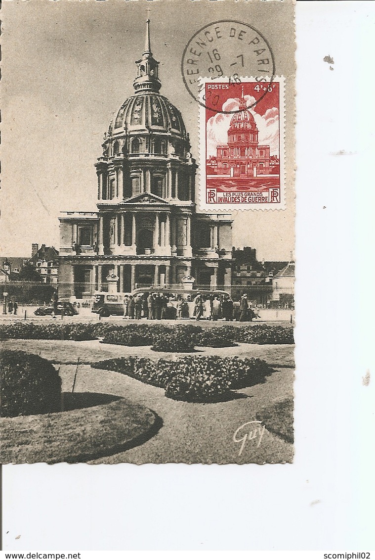Monuments - Les Invalides à Paris ( CM De France De 1946 à Voir) - Monuments