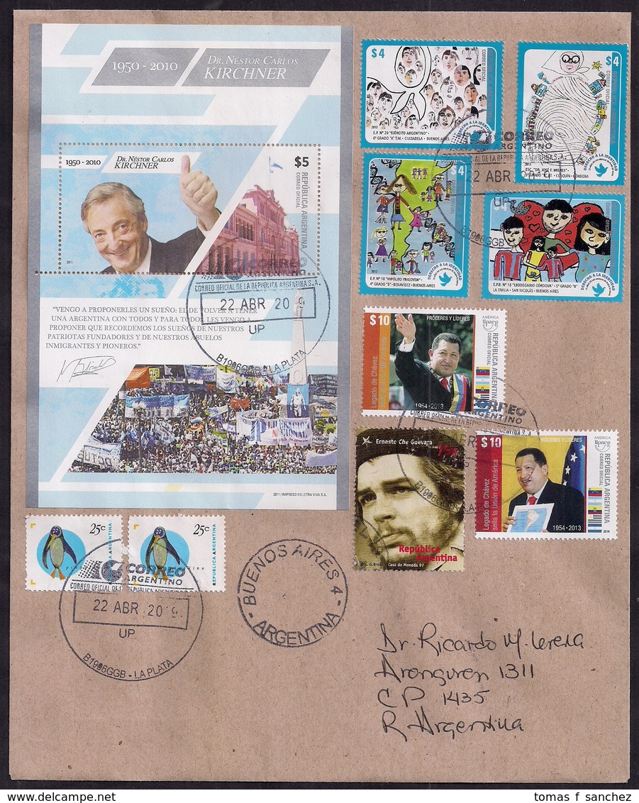 Argentina - 2019 - Lettre - Péronisme - Socialisme - N. Kirchner - H. Chavez - Venezuela - Che Guevara - Grand-mères - Lettres & Documents