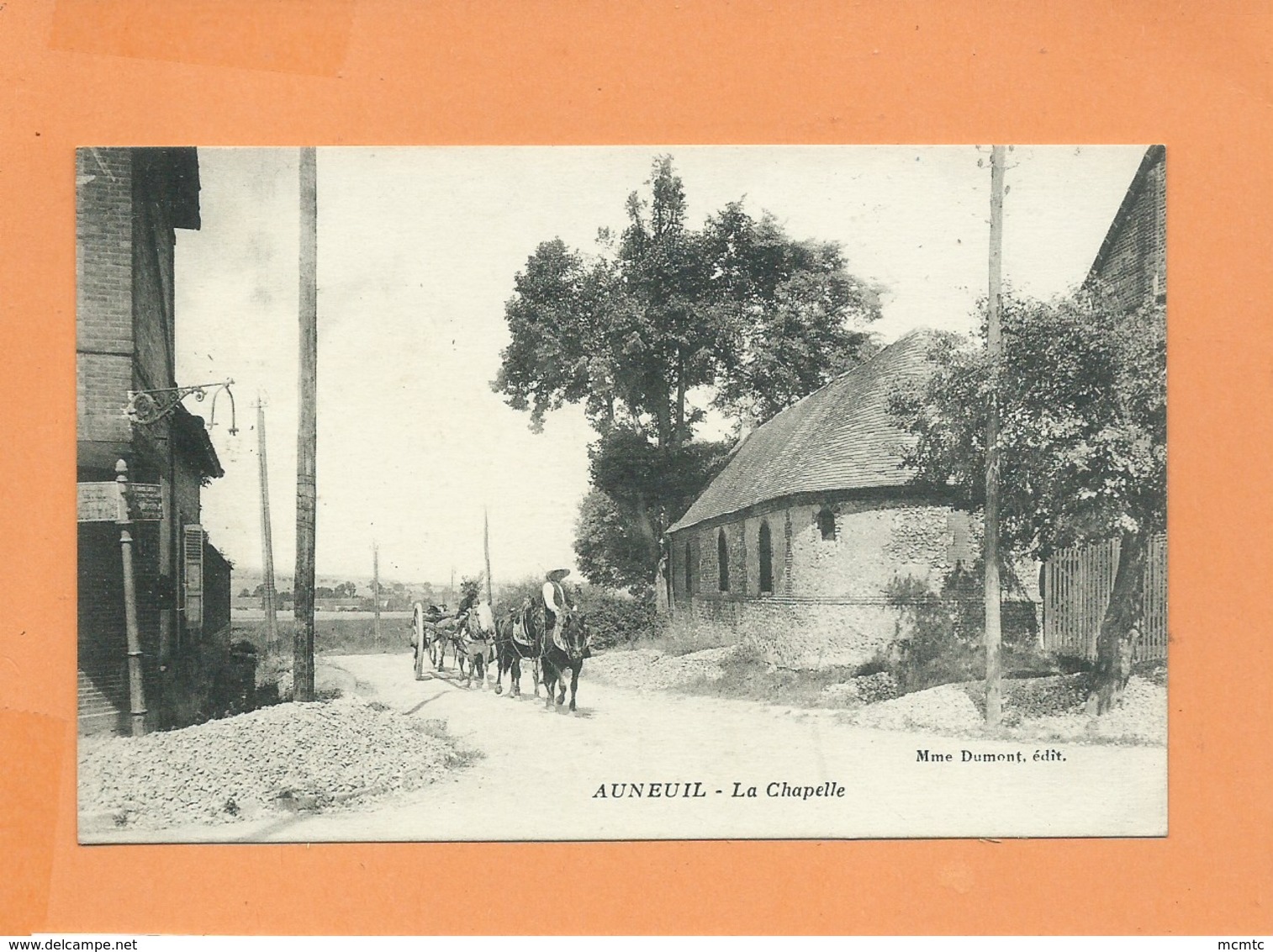 CPA   -  Auneuil  - La Chapelle - Auneuil