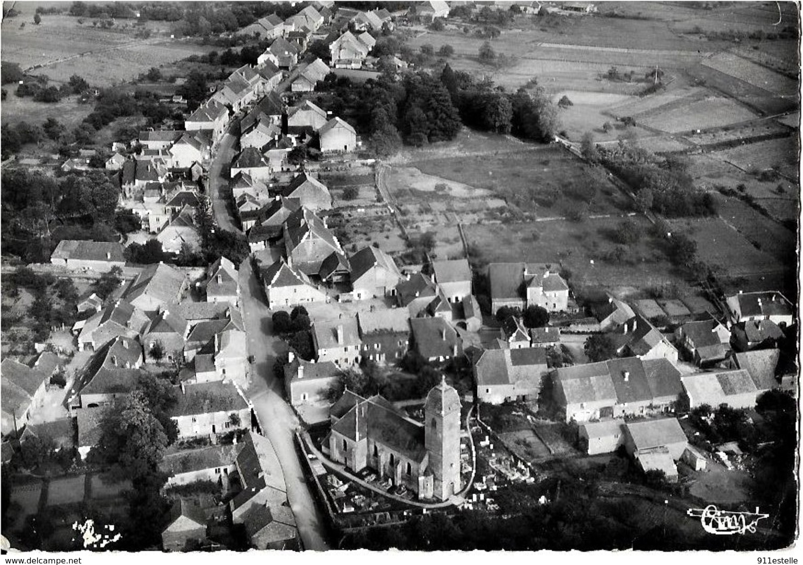 39 GENDREY - VUE PANORAMIQUE  AERIENNE - Gendrey