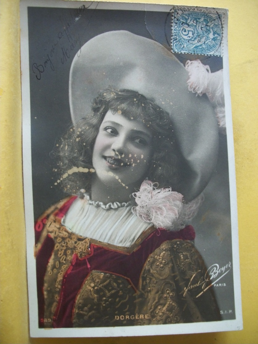 B20 1663 CPA 1904 - DORGERE (ARLETTE) 1880/1965 COMEDIENNE, DANSEUSE ET CHANTEUSE FRANCAISE.  PHOTO BOYER - Artistes