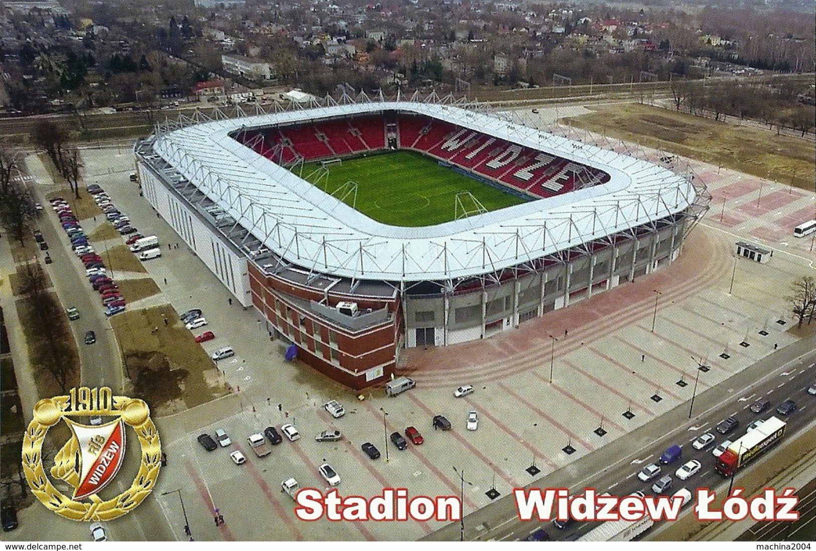 STADIUM POSTCARD ESTADIO STADE STADIO STADION LODZ - Stadiums