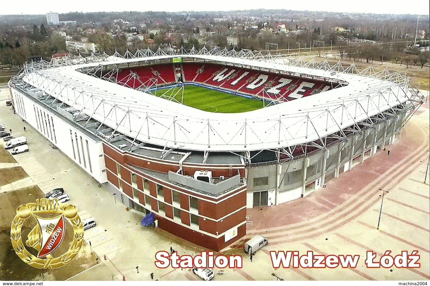 STADIUM POSTCARD ESTADIO STADE STADIO STADION LODZ - Stadiums