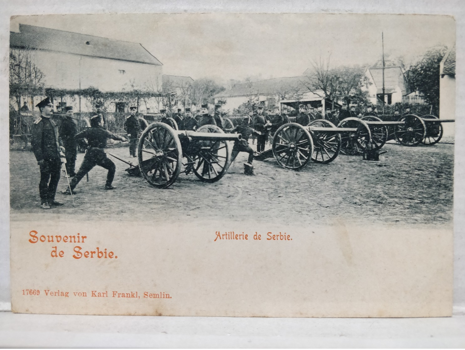 Souvenir De Serbie. Artillerie - Serbie