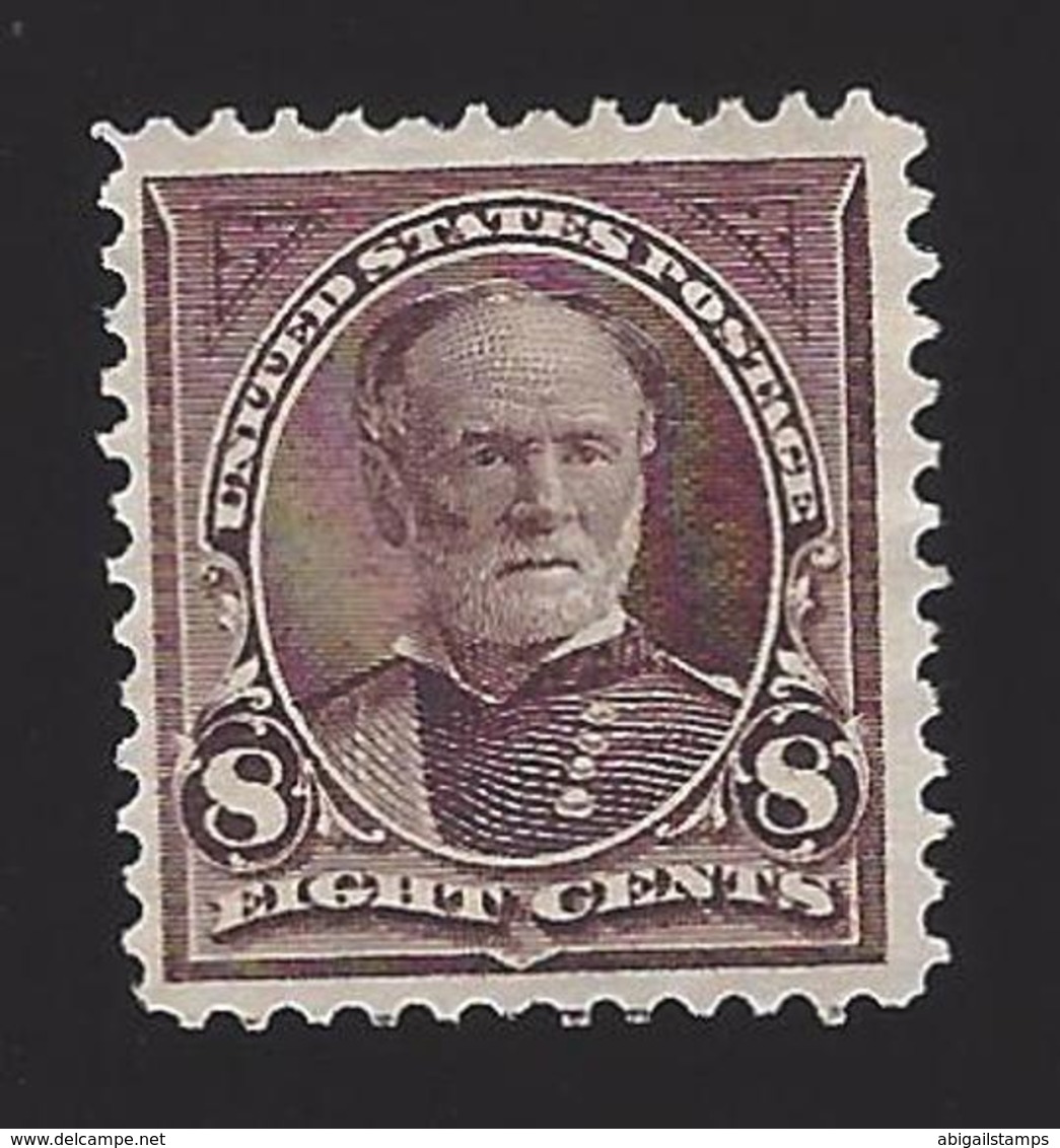 US #272 1895 Violet Brown WMK 191 Perf 12 Mint NG F-VF Scv $70 - Unused Stamps