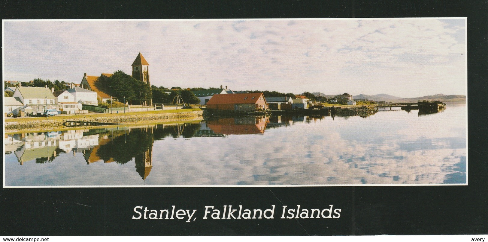 Stanley, Falkland Islands  3.5" X 7.8"  9.5 Cm X 19.8 Cm - Falkland Islands