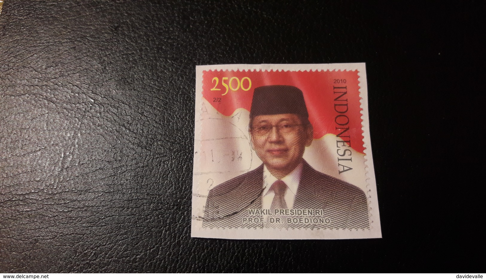 2010 Vice Presidente Boediono - Indonesia