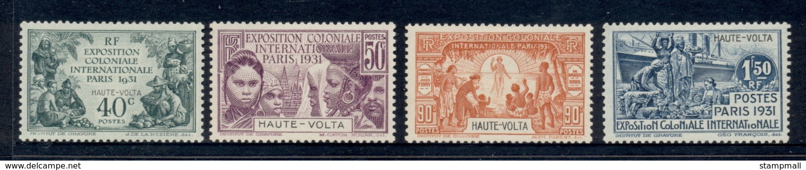 Upper Volta 1931 Colonial Exposition MLH - Other & Unclassified