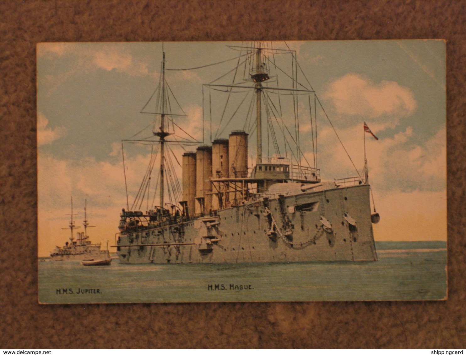 HMS JUPITER AND HMS HAGUE - Oorlog