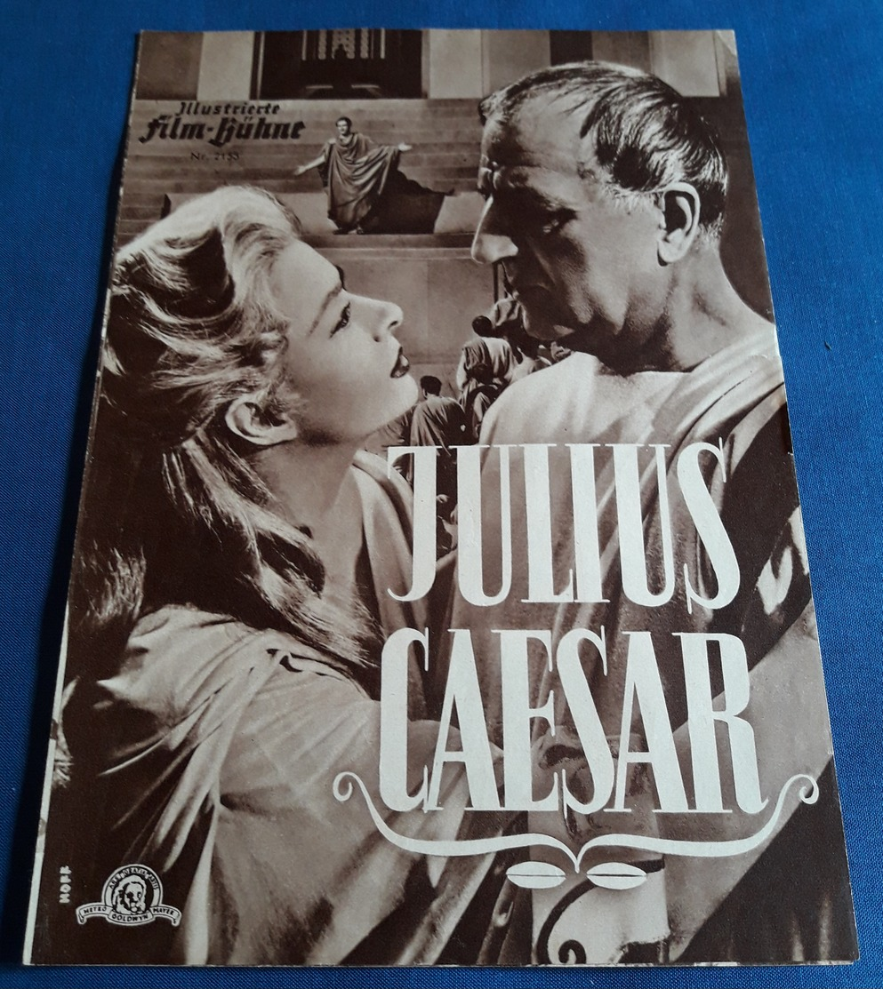 Marlon Brando, James Mason, Deborah Kerr > "Julius Caesar" > Altes IFB-Filmprogramm (fp8) - Magazines