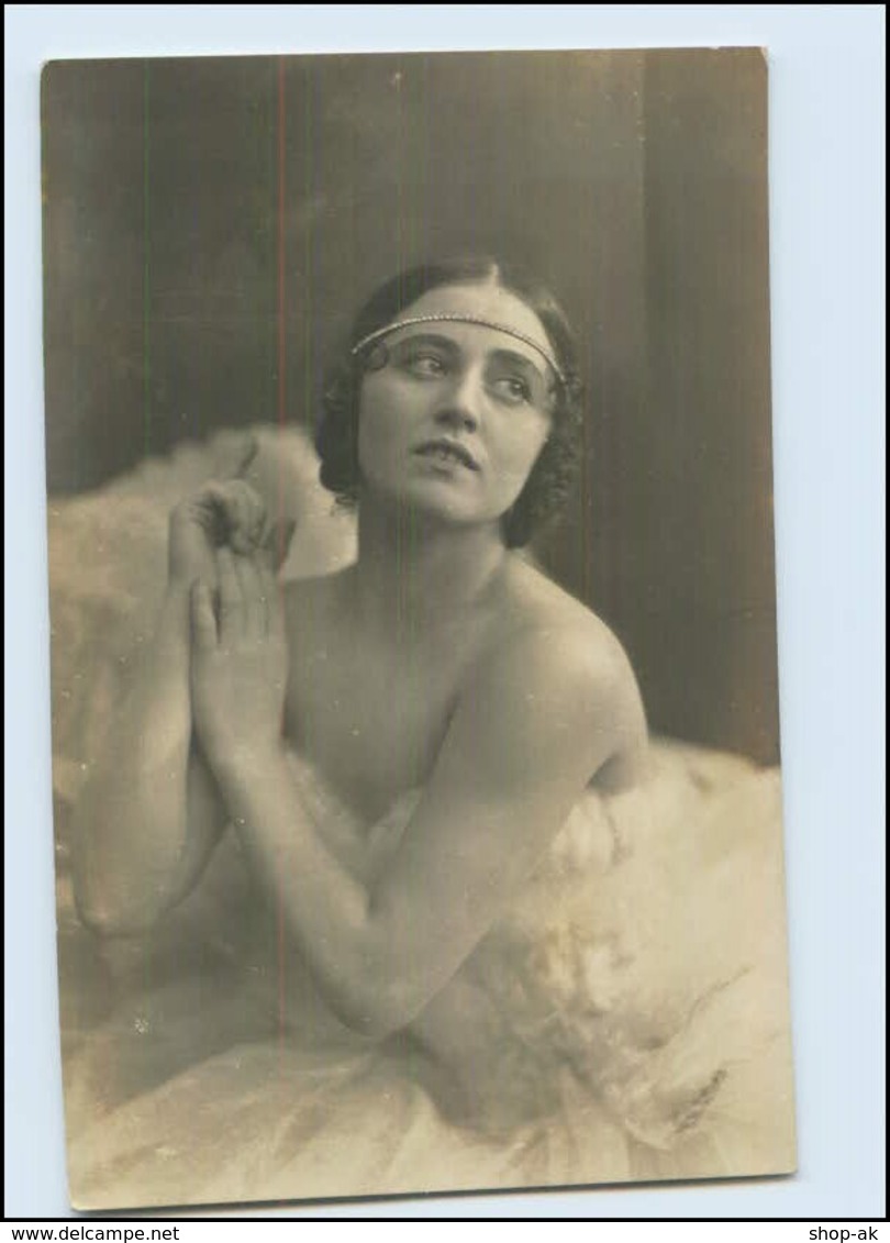 Y5059/ Eban Strandin Schauspielerin Aus Schweden Foto AK 1920 - Künstler