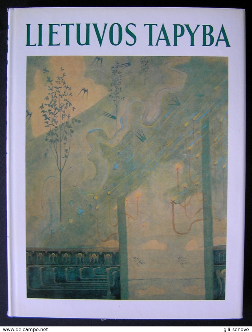 Lithuanian Book / Lithuanian Painting Lietuvos Tapyba Album 1979 - Cultura