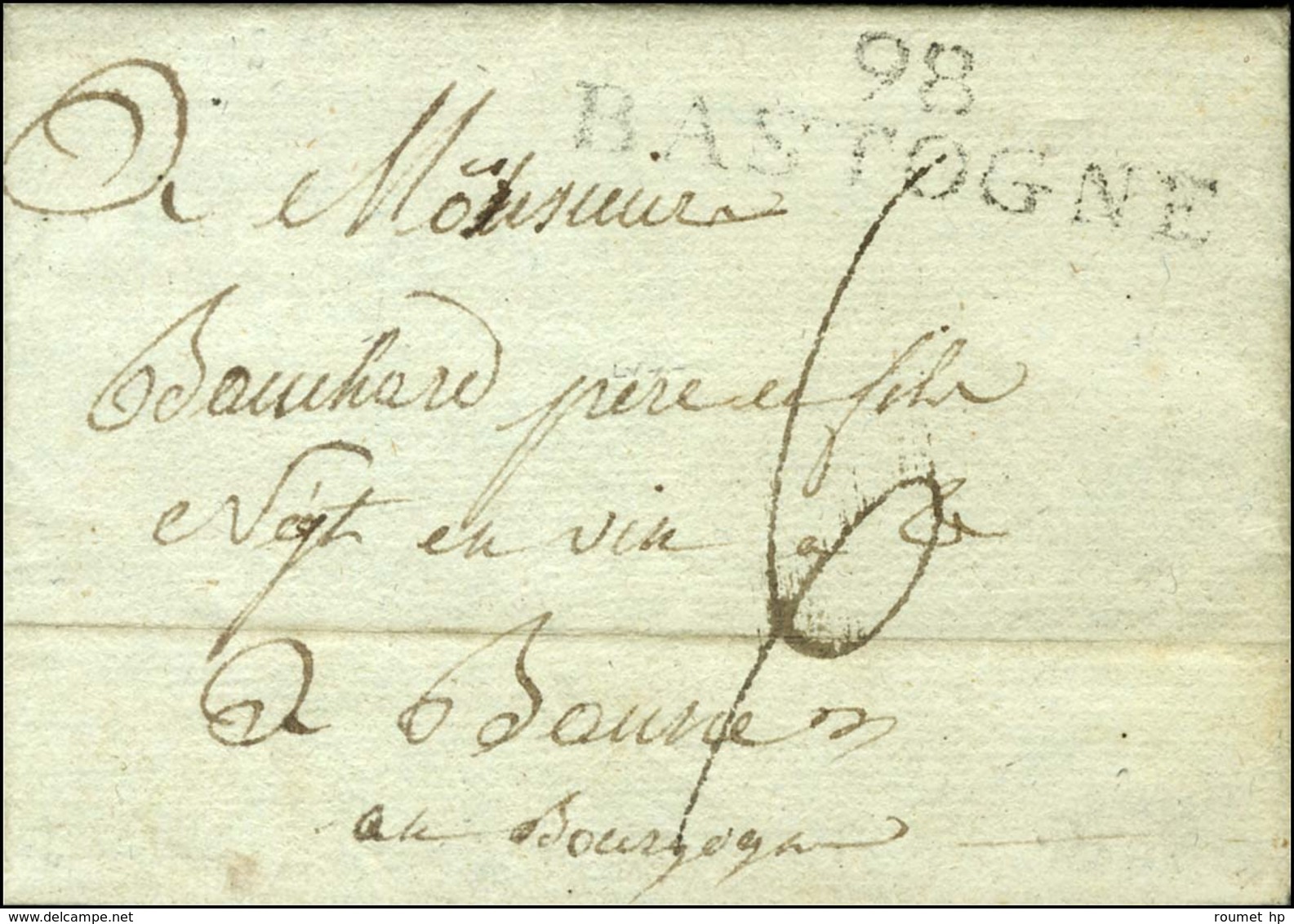 98 / BASTOGNE. 1807. - TB / SUP. - R. - 1792-1815: Départements Conquis