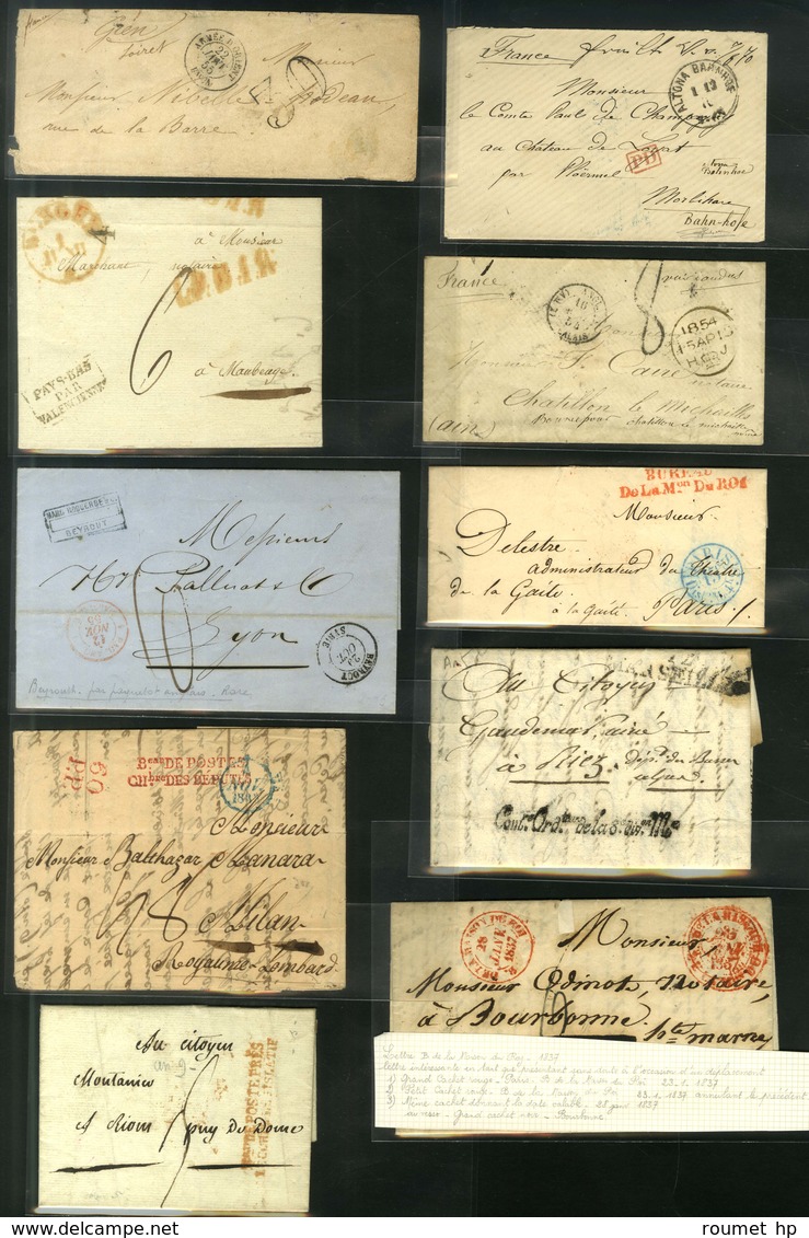 Lot De 56 Lettres Diverses. - B / TB. - Collections