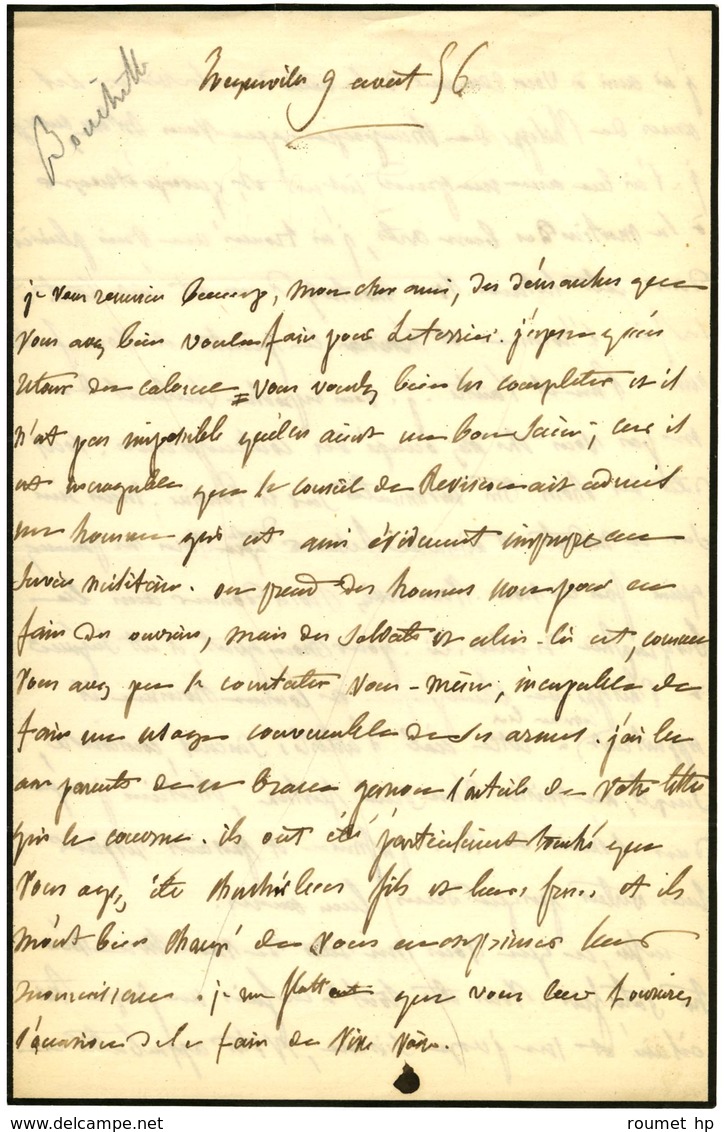 TOCQUEVILLE Charles Alexis Clérel De (1805-1859), Historien Et Homme Politique. - Autres & Non Classés