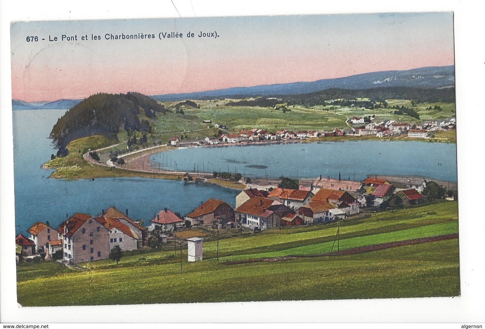 21841 - Vallée De Joux Le Pont Et Les Charbonnières - Autres & Non Classés