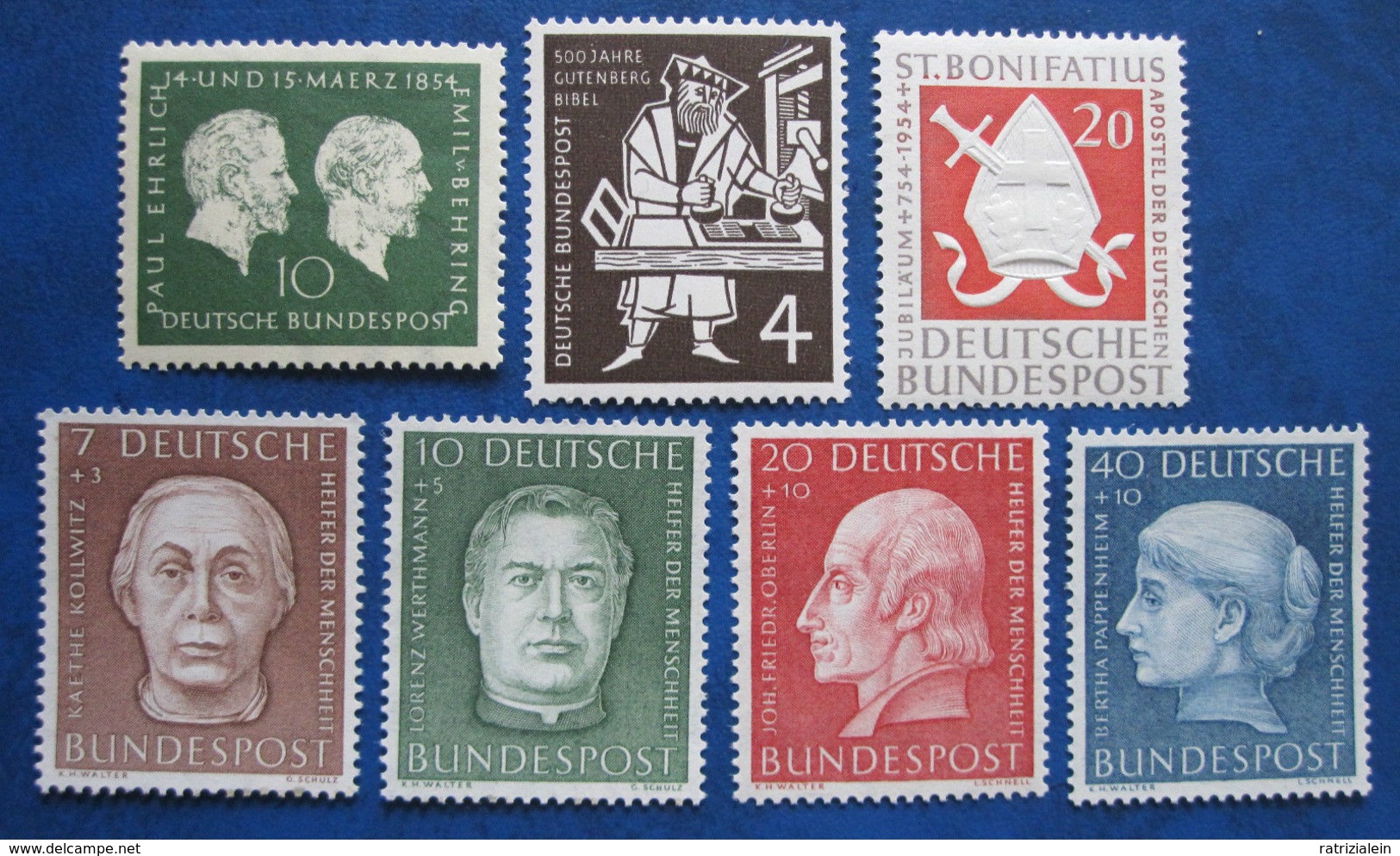 Bund  Mi 197 - 203 **   Postfrisch  ,  Einwandfrei - Ungebraucht