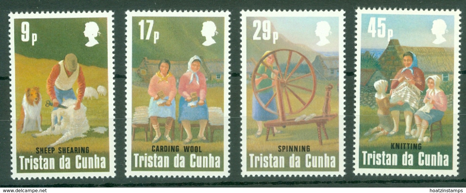 Tristan Da Cunha: 1984   Tristan Woollens Industry  MNH - Tristan Da Cunha