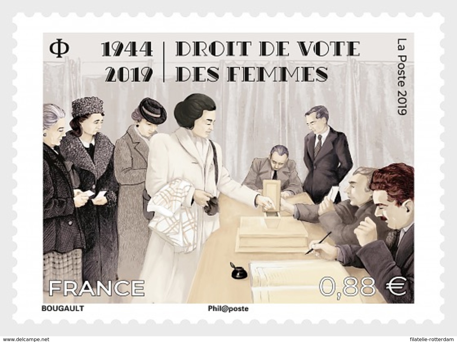 Frankrijk / France - Postfris/MNH - Vrouwenstemrecht 2019 - Ongebruikt