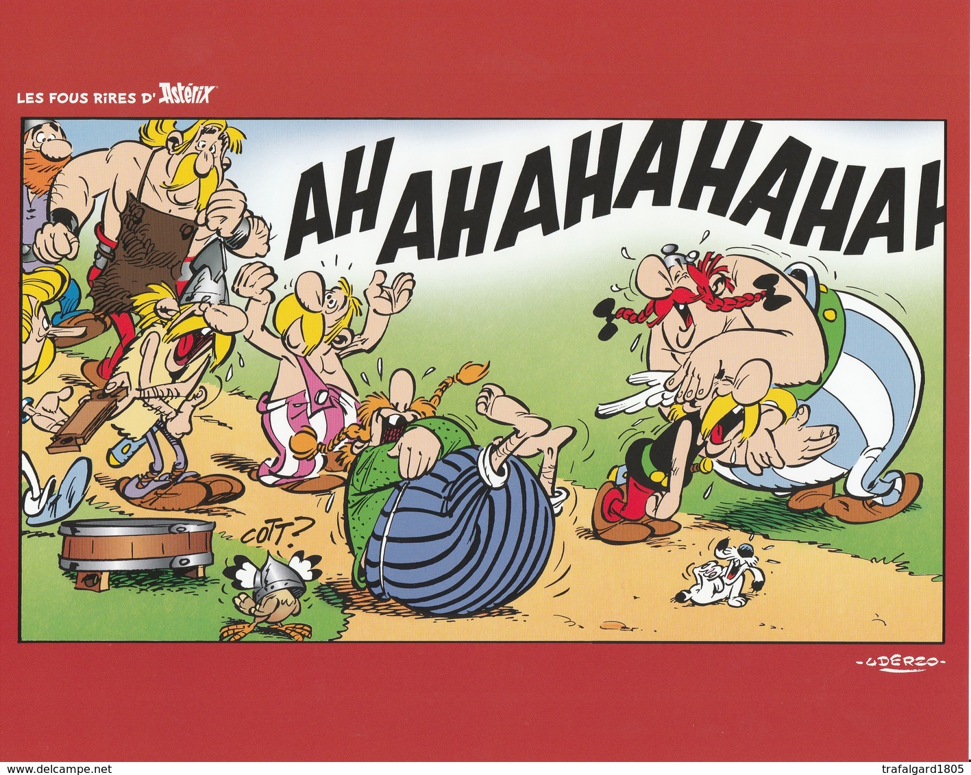 728.  ASTERIX   LES FOUS RIRES D'ASTERIX