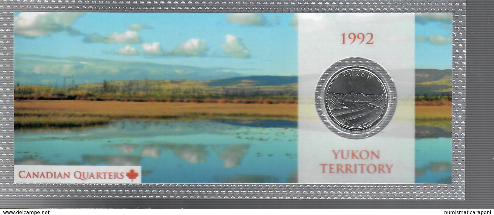 Canada 1992 1/4 $ Yukon Territory - Canada