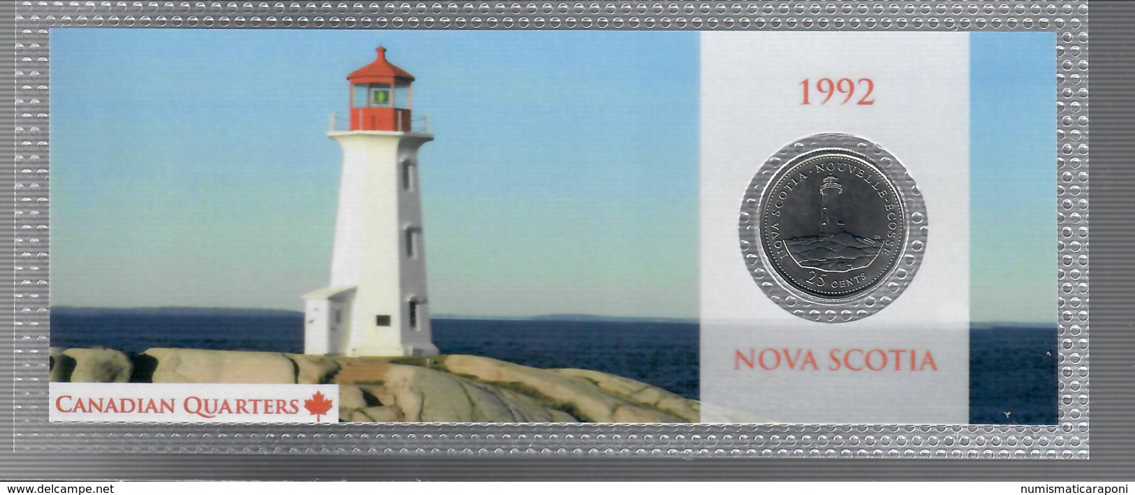 Canada 1992 1/4 $ Nova Scotia - Canada