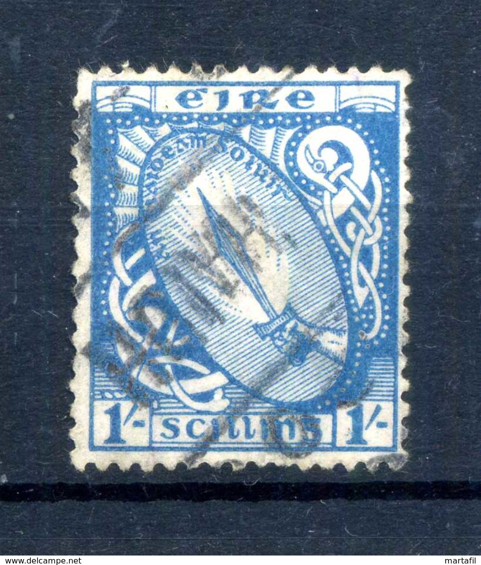 1922-23 IRLANDA N.51 Fil. 1 USATO - Usati
