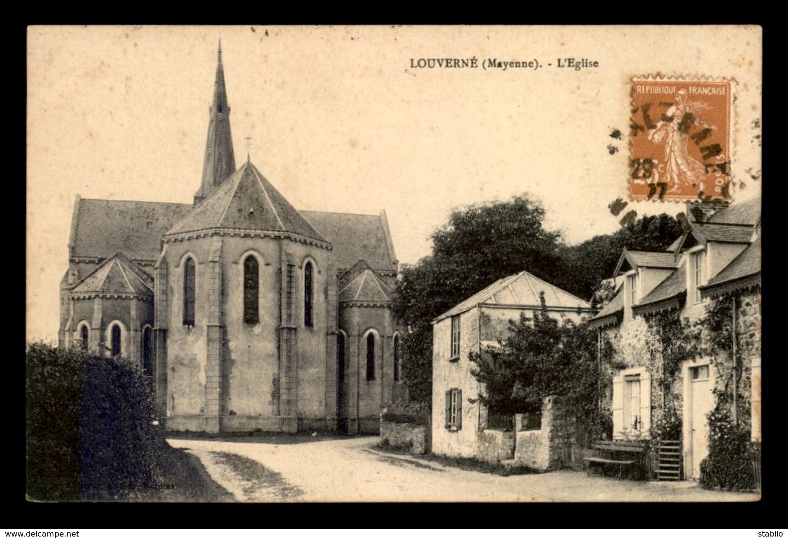 53 - LOUVERNE - L'EGLISE - Louverne