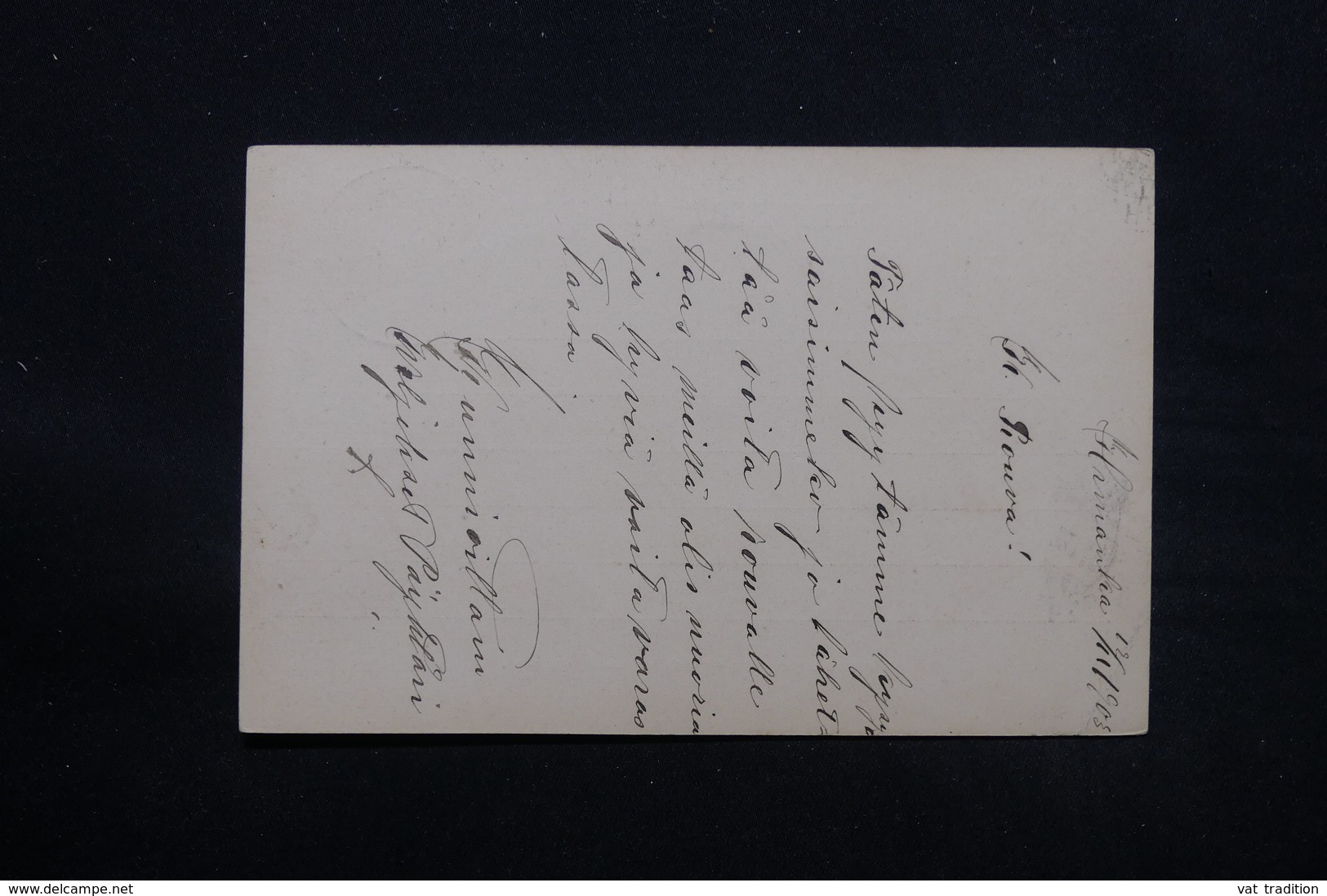 FINLANDE - Carte De Correspondance De Kannus En 1903 ( Administration Russe ) - L 28077 - Cartas & Documentos