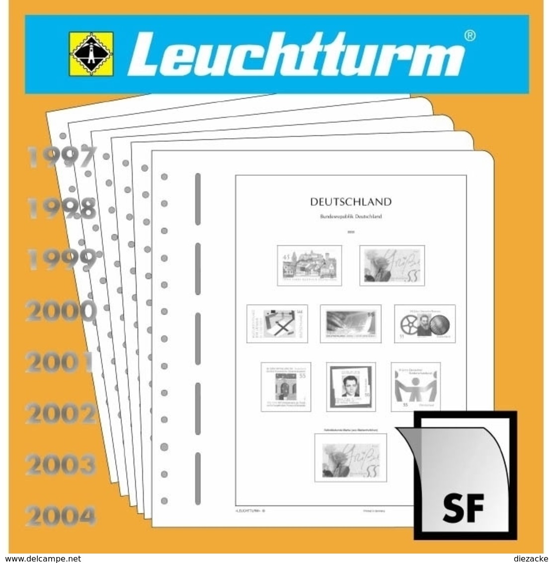 Leuchtturm Europa Gemeinschaftsausgabe 2010 Vordrucke Neuwertig (Lt762 M - Pre-printed Pages