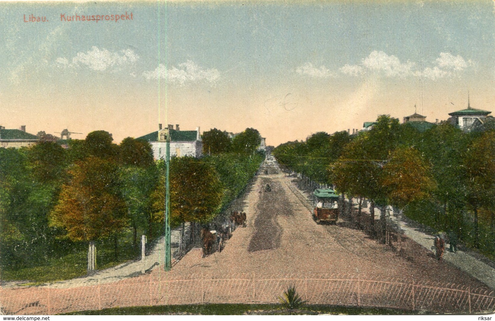 LETTONIE(LIBAU) TRAMWAY - Lettonie