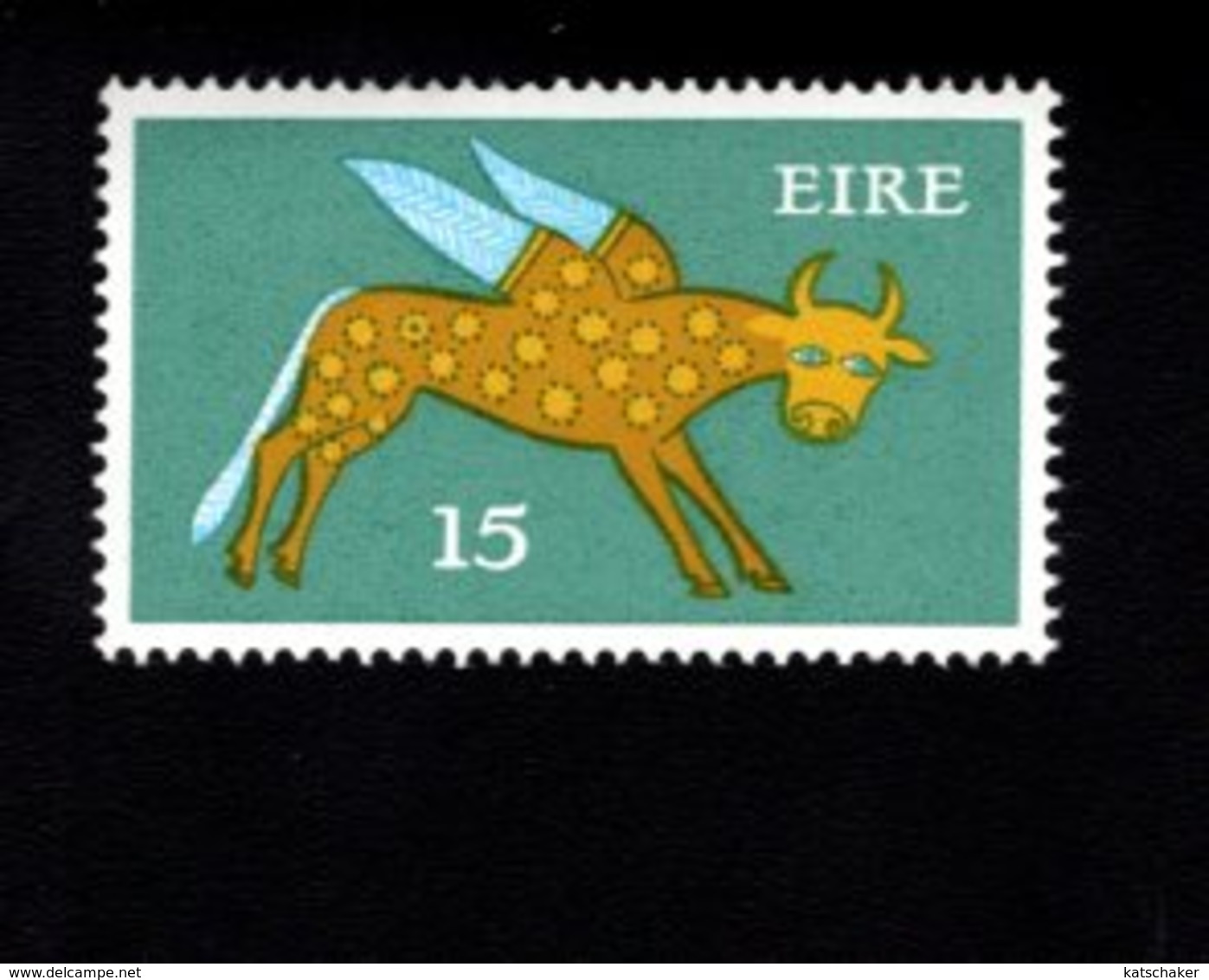 758908190 1975 SCOTT 356 POSTFRIS  MINT NEVER HINGED EINWANDFREI  (XX)  TYPE OF 1968 - WINGED OX - Neufs