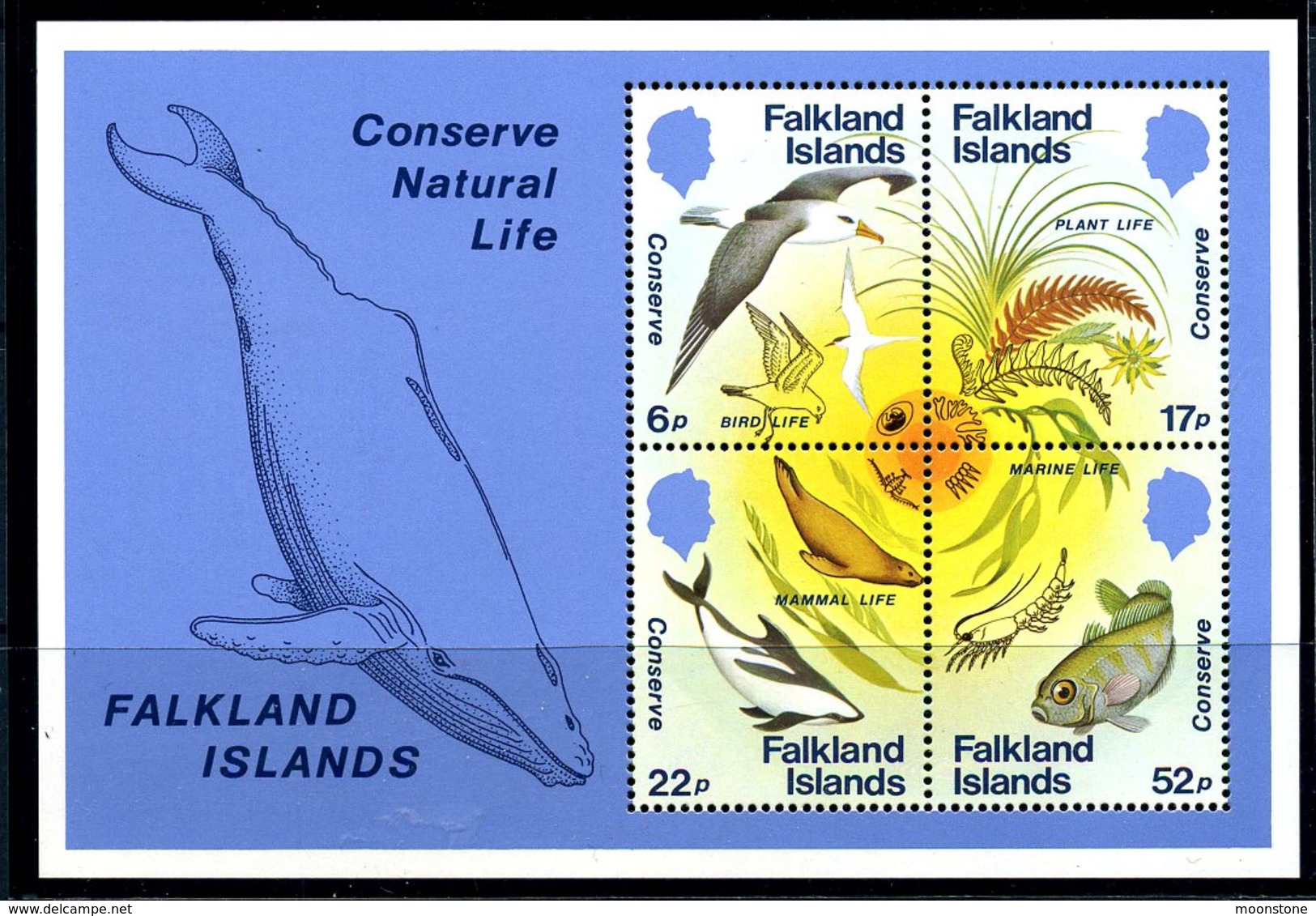 Falkland Islands 1984 Nature Conservation MS, MNH, SG 496 - Falkland