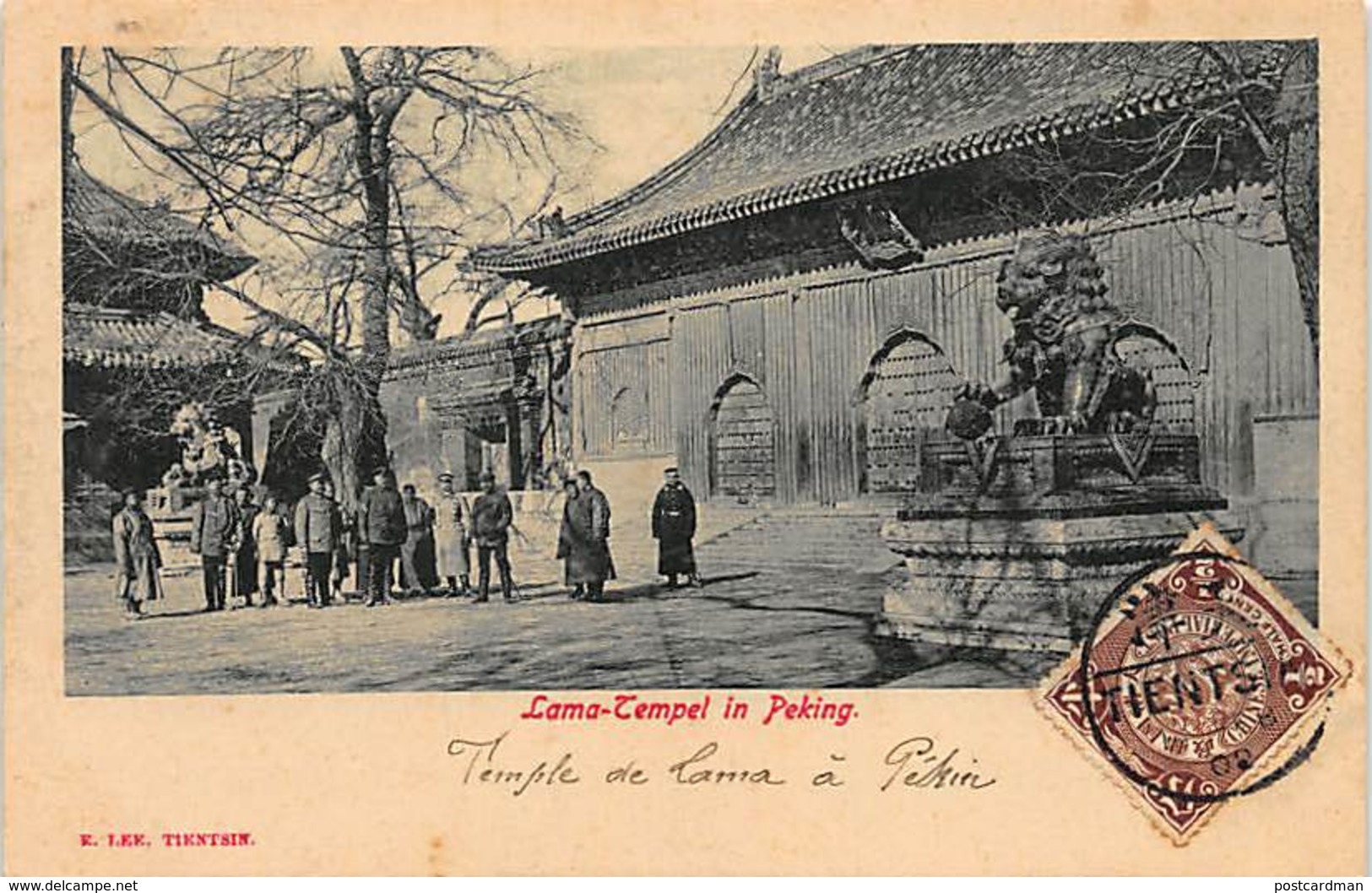 China - BEIJING - Lama Temple - Publ. E. Lee. - China