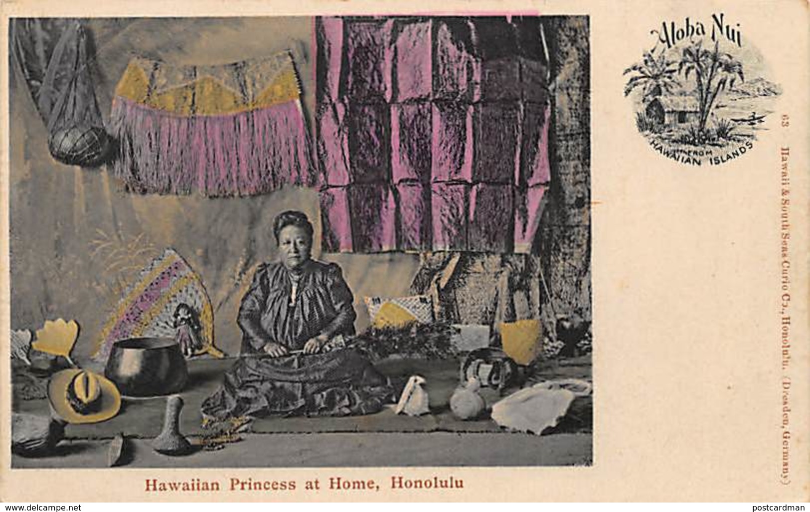 Hawaii - Hawaiian Princess At Home, Honolulu. - Honolulu