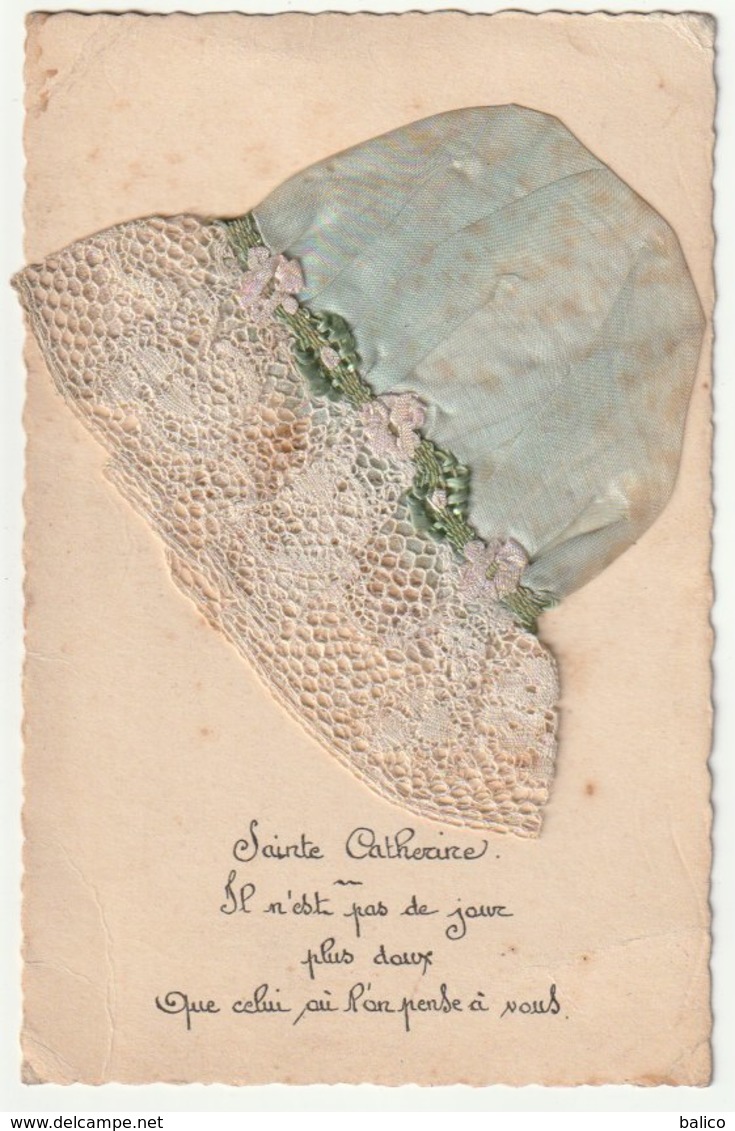 Bonnet De  Sainte Catherine - Avec Bonnet En Tissu - Santa Catalina