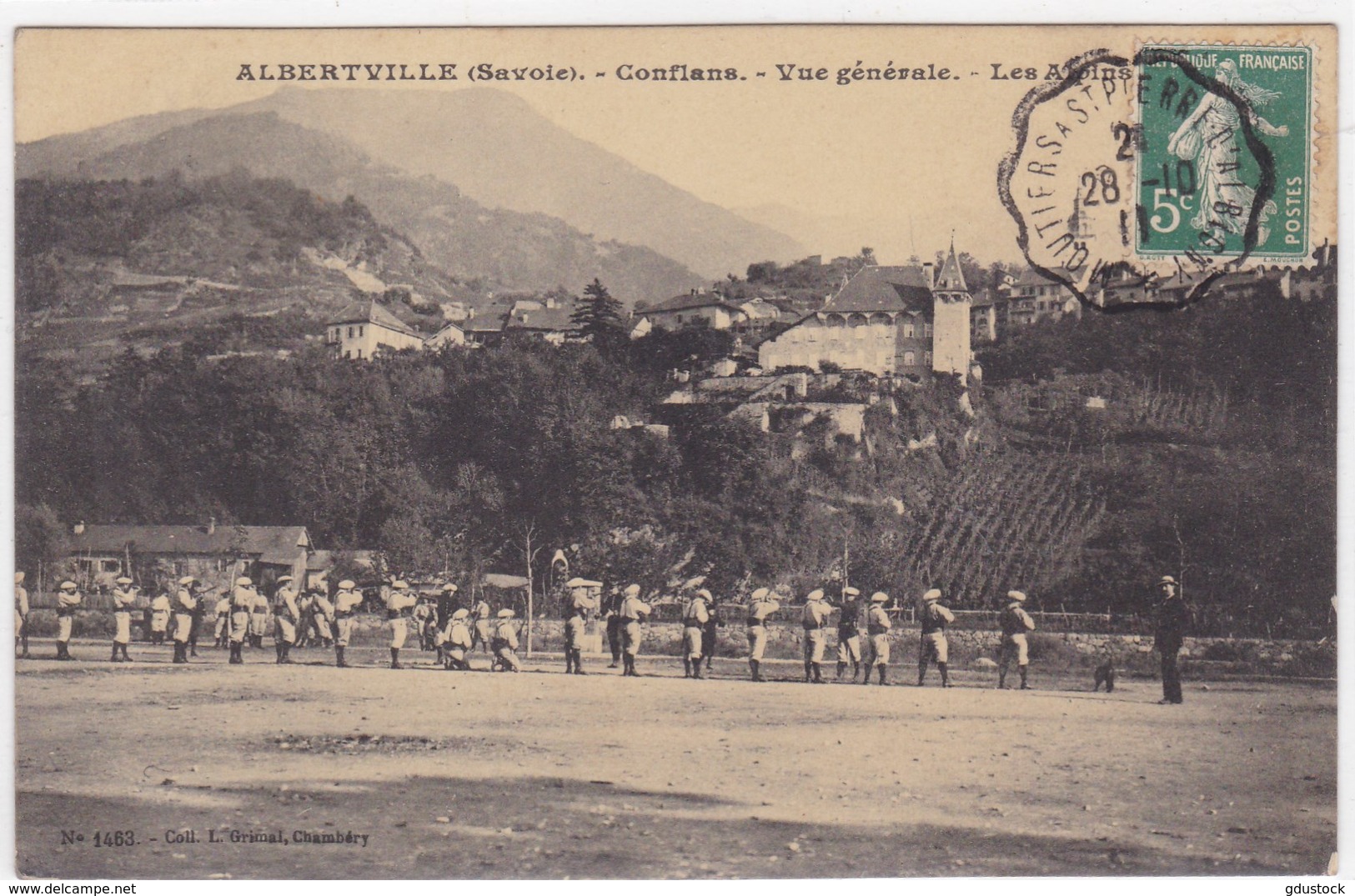 Savoie - Albertville - Conflans - Vue Générale - Les Alpins - Albertville