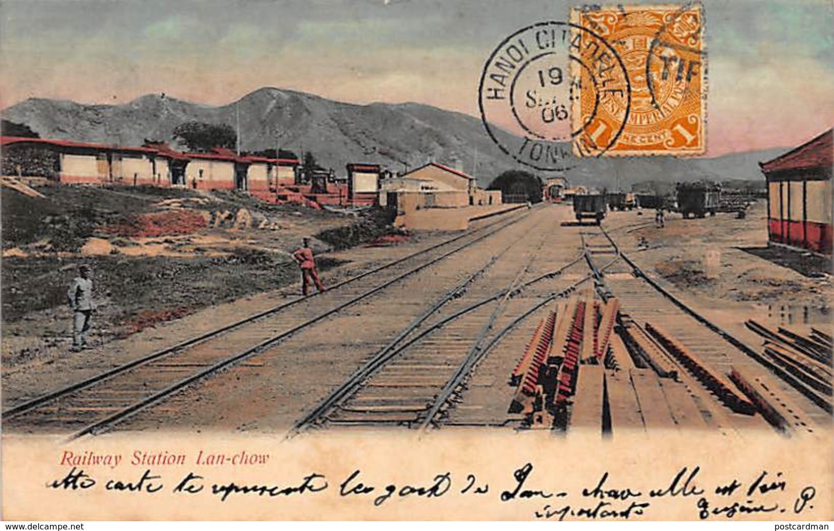 China - Railway Station Lan-Chow - Publ. C.H. 476. - China