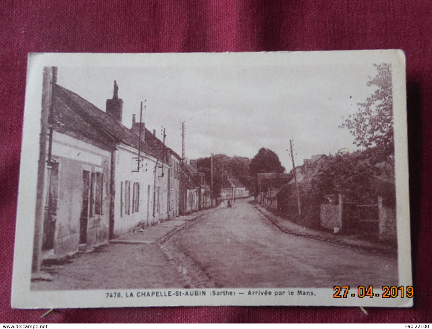 CPSM - La Chapelle-Saint-Aubin - Arrivée Par Le Mans - Autres & Non Classés