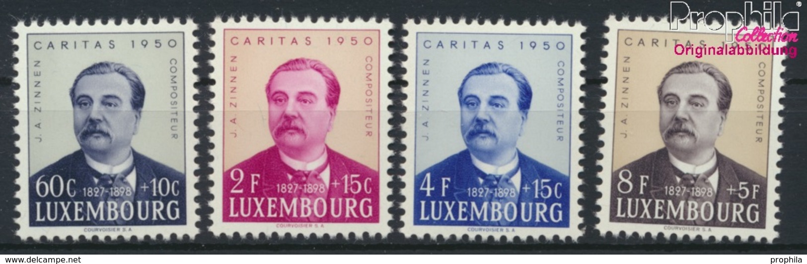 Luxemburg 474-477 (kompl.Ausg.) Postfrisch 1950 Caritas (9256433 - Neufs