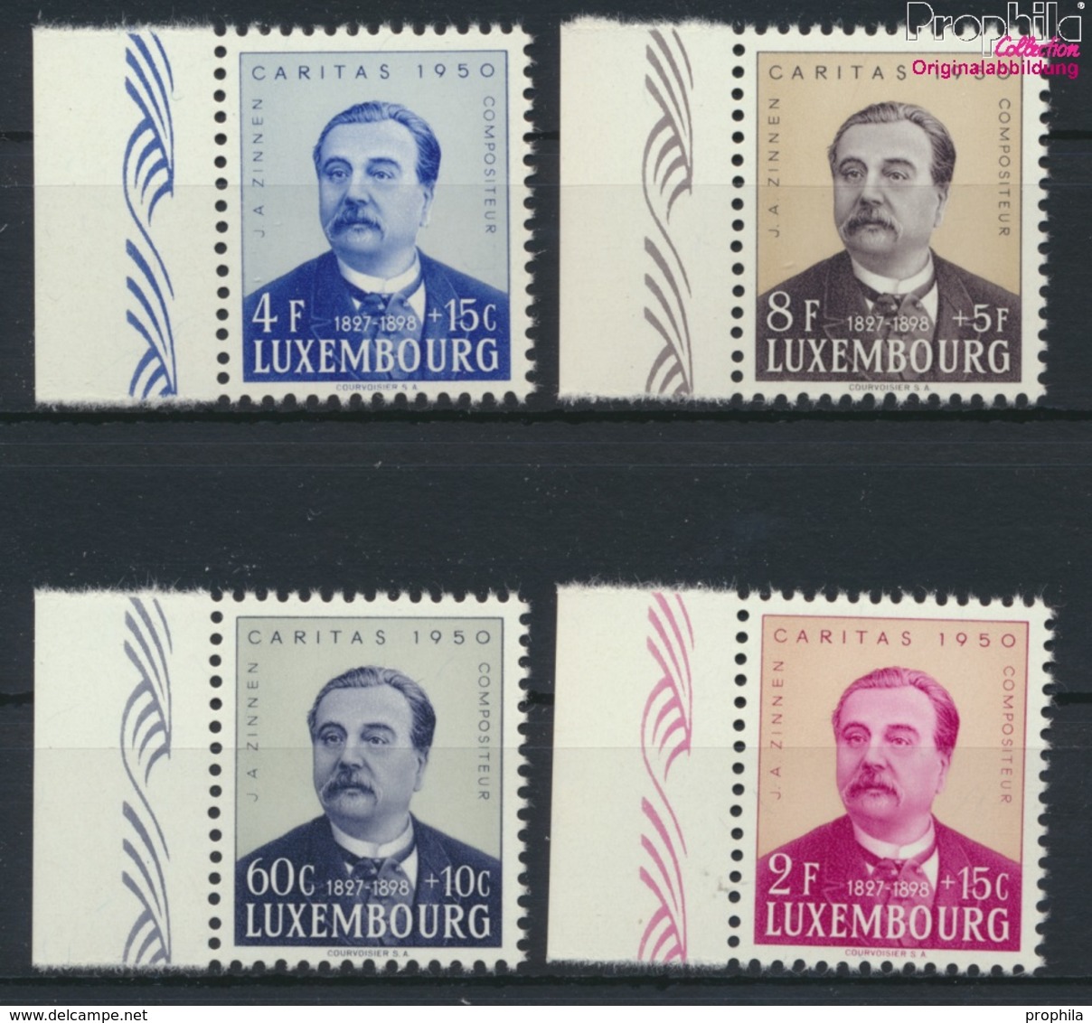 Luxemburg 474-477 (kompl.Ausg.) Postfrisch 1950 Caritas (9256441 - Ungebraucht