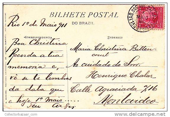 Brazil Rio De Janeiro Paqueta Cartao Postal ( Ribeiro ) Vintage Original Postcard Cpa Ak (W_920) - Rio De Janeiro