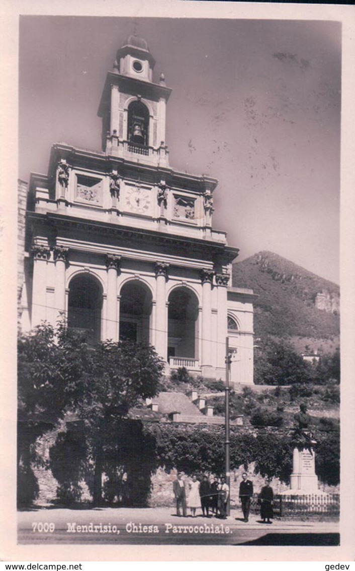 Mendrisio TI Chiesa Parrocchiale (7009) - Mendrisio