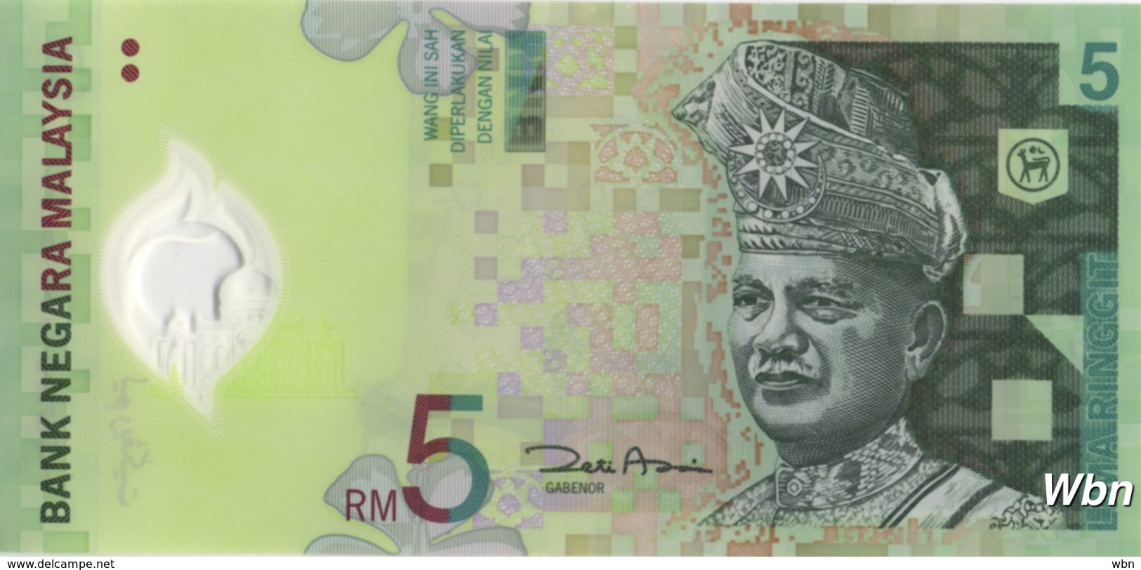 Malaisie 5 Ringgit (P47) -UNC- - Malaysie