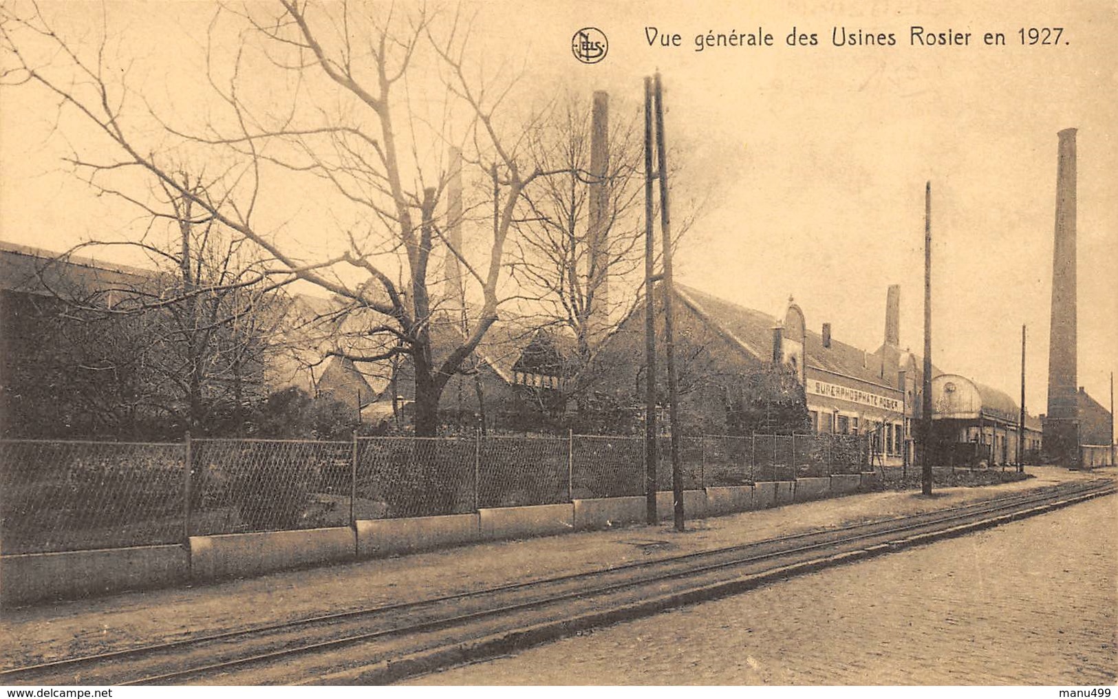 Vue Générale Des Usines Rosier En 1925 - Frasnes-lez-Anvaing