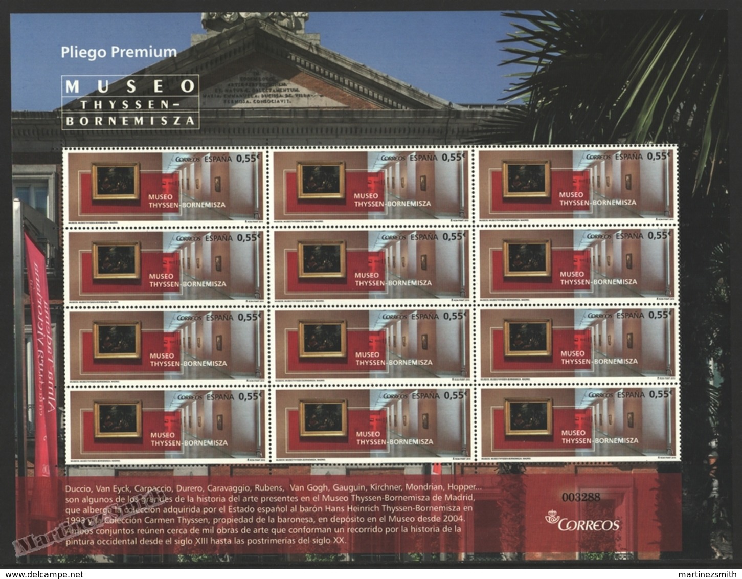 Espagne - Spain - España - Premium Sheet 2015 - Yvert 4666-68, Museums Of Spain - MNH - Hojas Completas