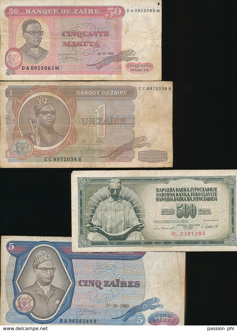 WORLD BANK NOTES SMALL SELECTION POOR QUALITY